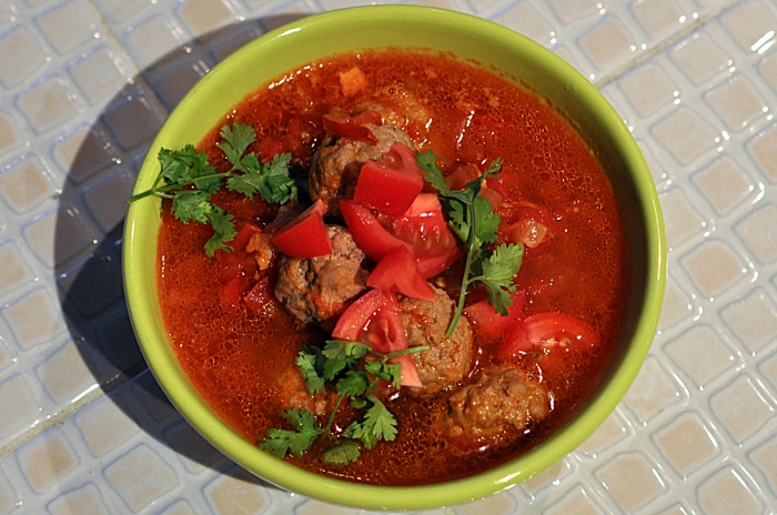 Фрикадельково-томатный суп. Афтор — Тон