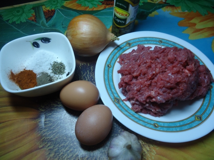 Каклета рубленная. На конкурс.