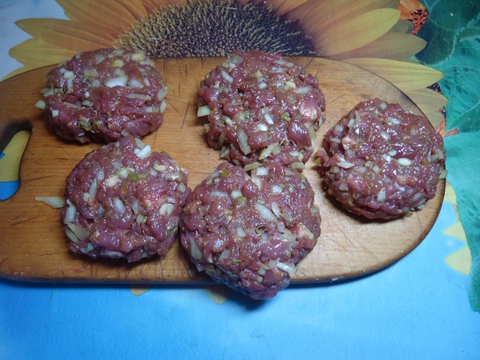 Каклета рубленная. На конкурс.