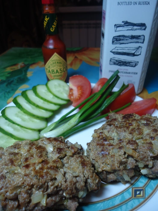 Каклета рубленная. На конкурс.