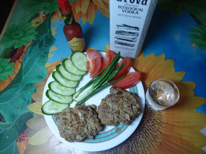 Каклета рубленная. На конкурс.