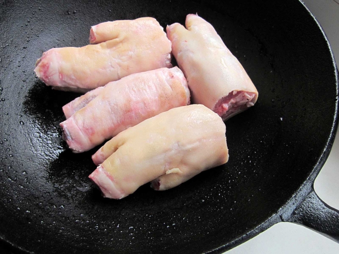 Хрустящие свиные ноги (на конкурс китайских пароварок).
