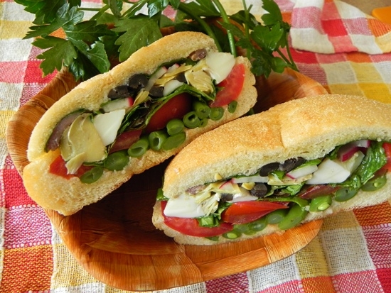 Сэндвич во французском стиле