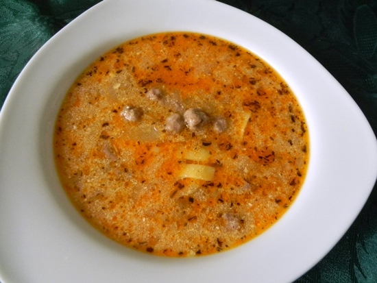 Суп турецкий, с фрикадельками, на двух соусах. Афтар: КонАццкий Syndrom