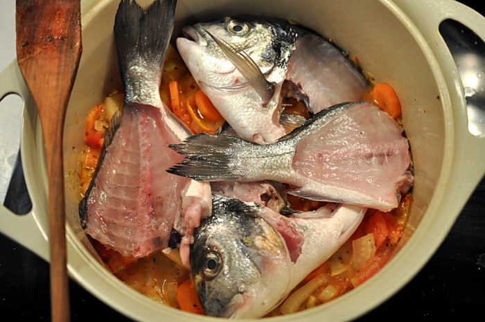 Густой рыбный суп от Тона