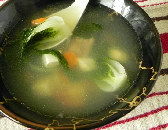 Суп с тофу и бок чоем на рыбной голове. Афтар: КонАццкий Syndrom