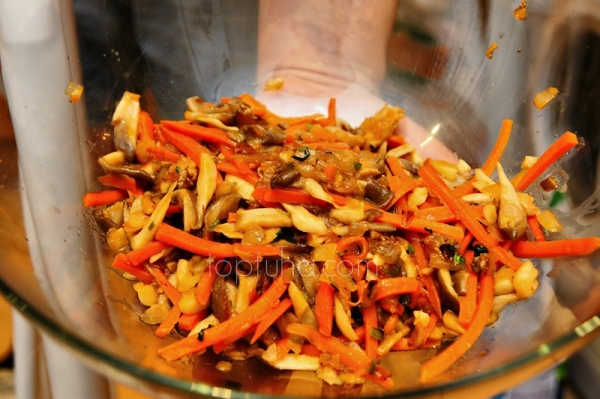 Тайский салат из баклажанов (Ям Ма Кыа)