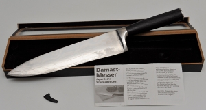 Нож кухонный. Дамаск 67 слоёв, 62 HRC. зарезервирован петрову
