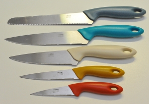 Набор кухонных серрейторных ножей от IKEA