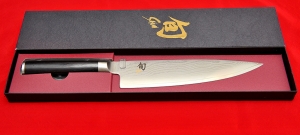 Нож шеф, японский. Дамаск. От KAI SHUN, модель DM-0706
