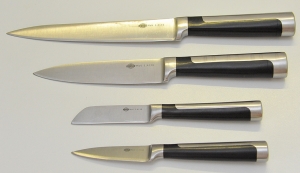 Набор кухонных ножей от фирмы GLOBUS