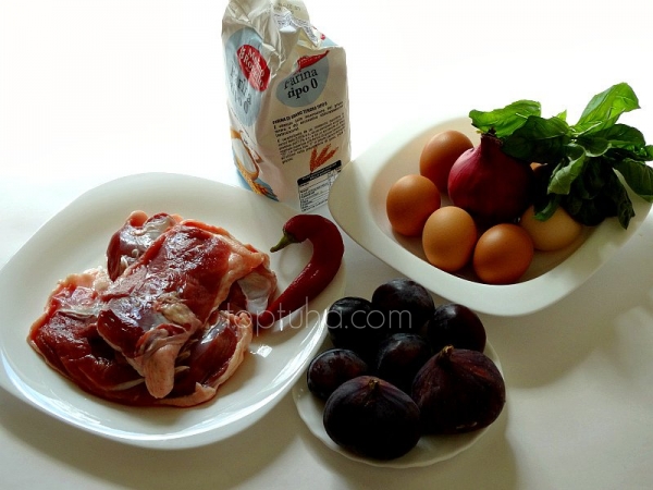 Равиоли фруктово-мясные (Пельмени с мясом фруктов)