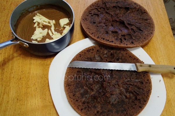 Торт кофейно-шоколадный (Торт-кофешок)