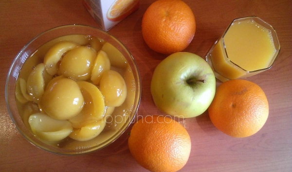 Апельсиновые персики